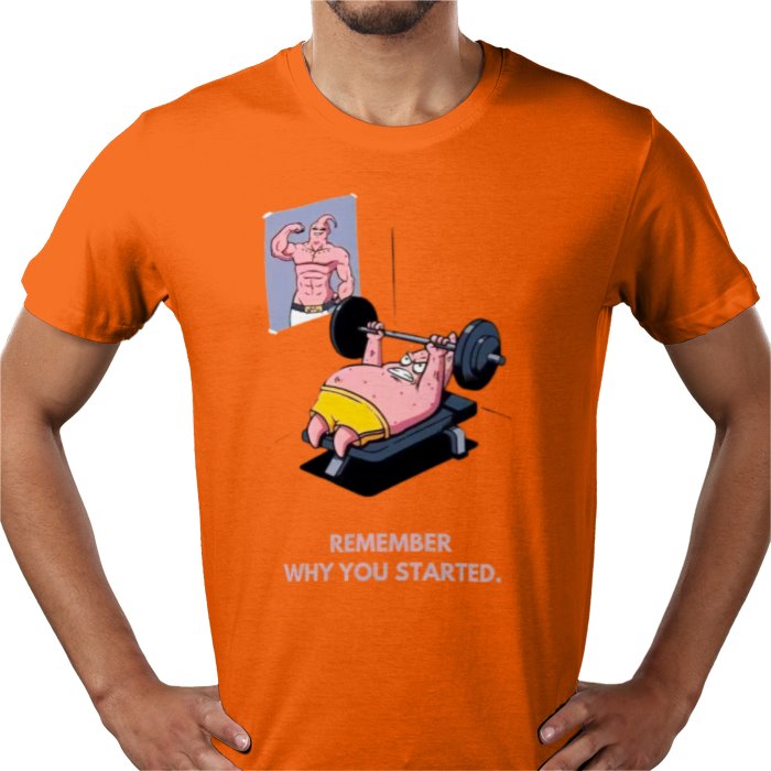 Dragonball Z & SpongeBob Square Pants- Remember Why You Started T-shirt