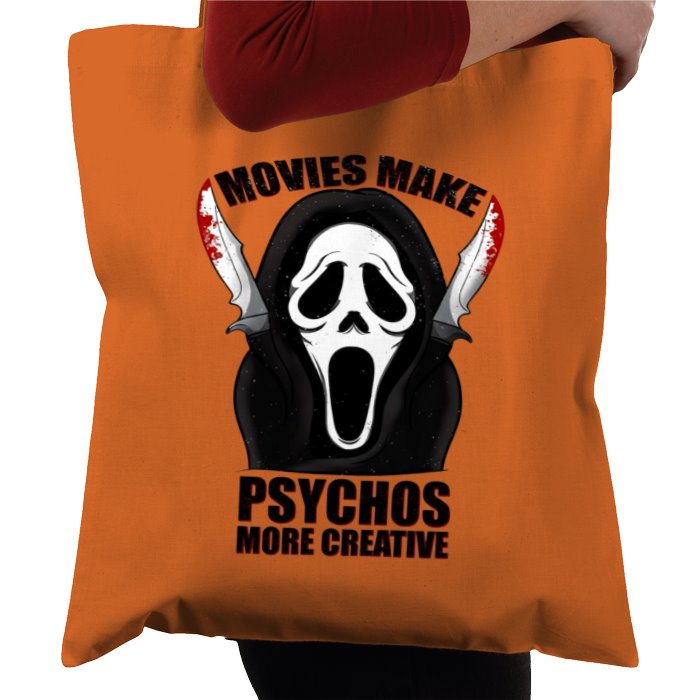 Scream - Creative Psychos Tote Bag