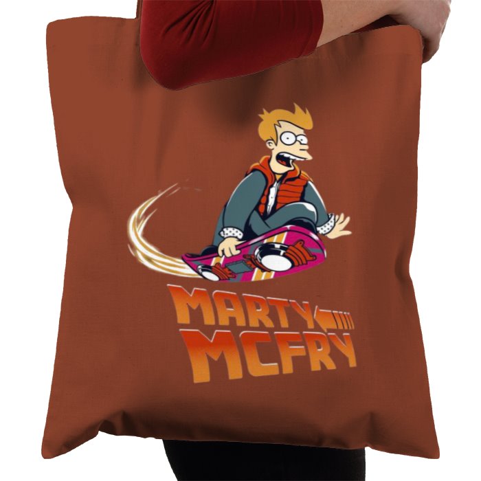 Futurama x Back To The Future - Marty McFry Tote Bag