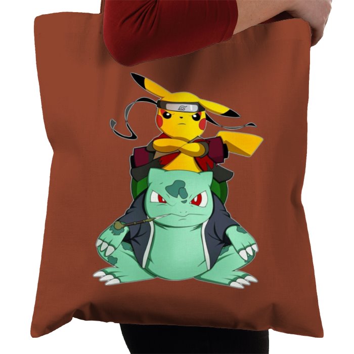 Pokémon & Naruto - Poke Ninjas Tote Bag