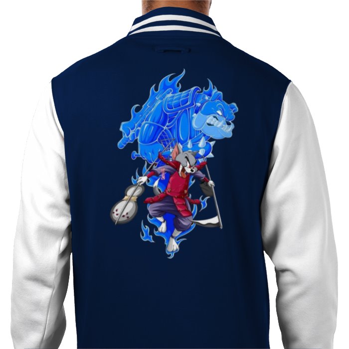 Tom & Jerry & Naruto - Tom/Madara Varsity Jacket