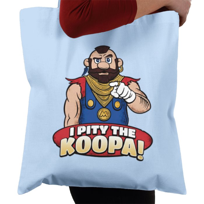 The A Team & Super Mario Bro's - I Pity The Koopa Tote Bag