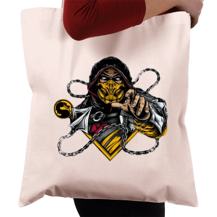 Mortal Kombat - Scorpion Wants You Tote Bag