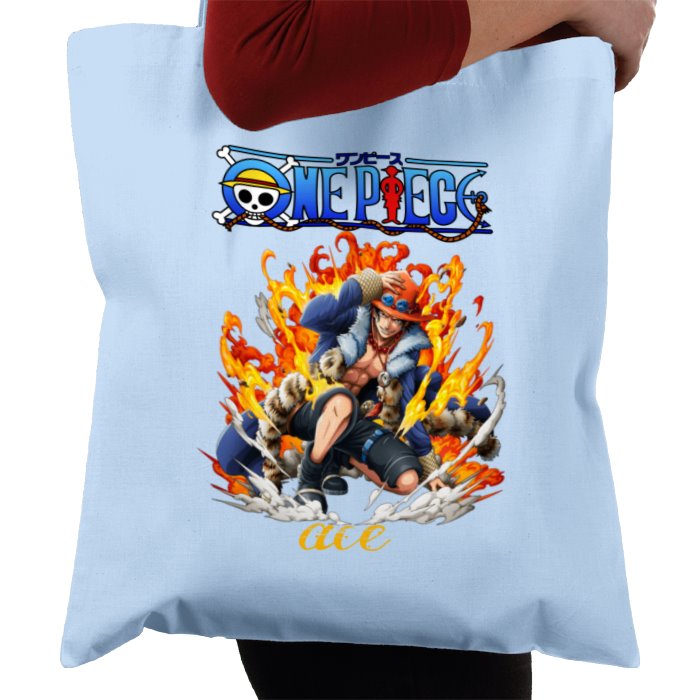 One Piece - Ace Portrait Tote Bag