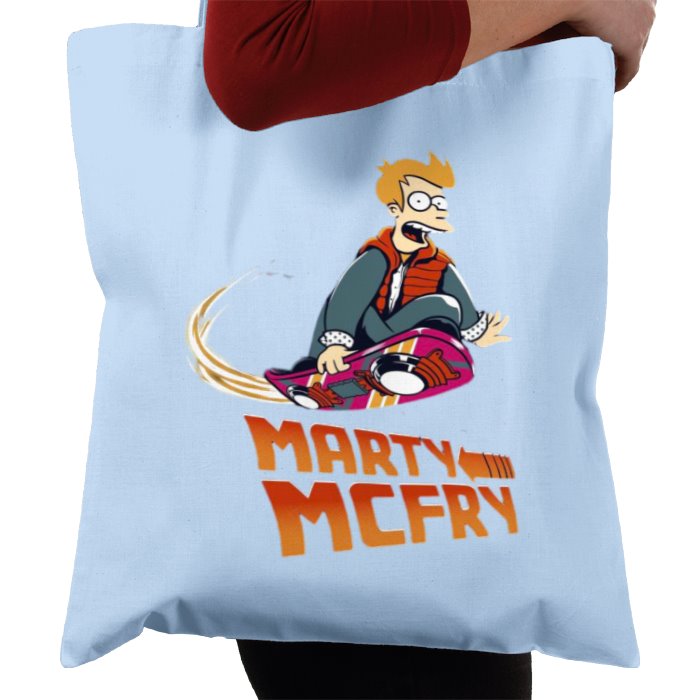Futurama x Back To The Future - Marty McFry Tote Bag