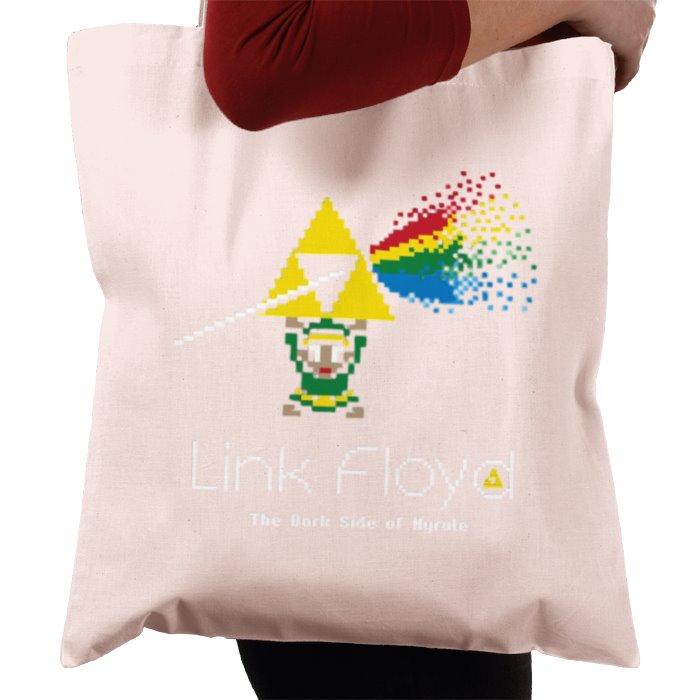 The Legend Of Zelda & Pink Floyd - Link Floyd Tote Bag