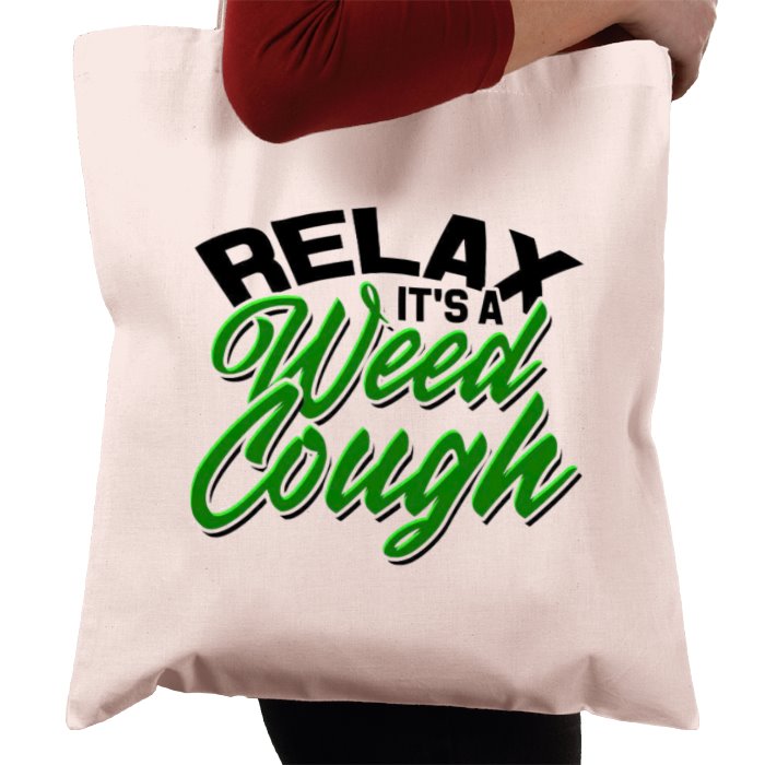Weed Cough Tote Bag