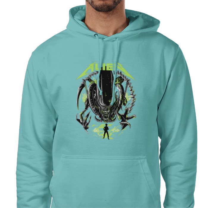 Aliens - Theme 1 Pocket Hoodie