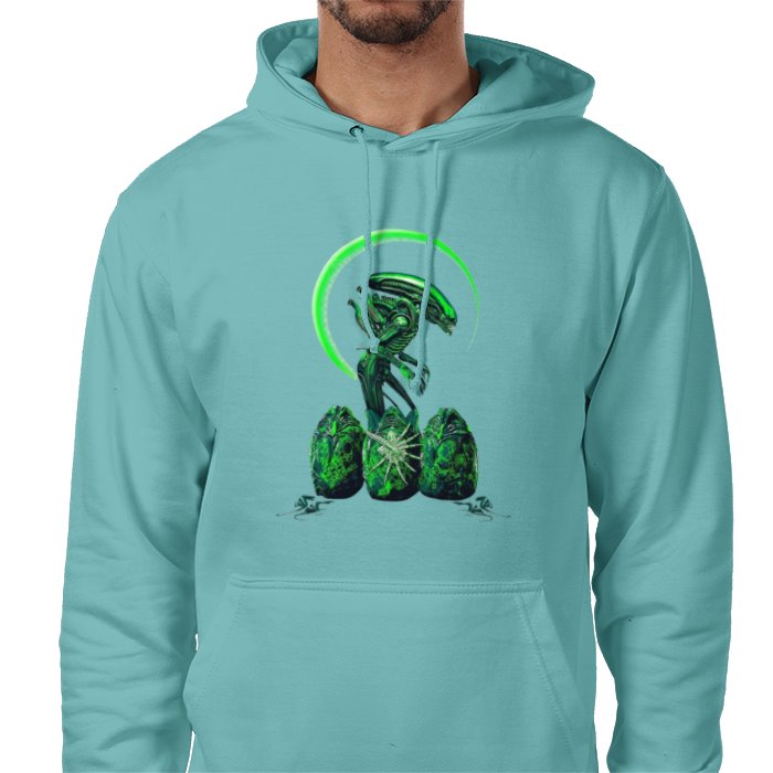 Aliens - Theme 2 Pocket Hoodie