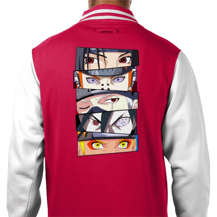 Naruto - Eyes Varsity Jacket