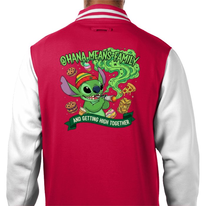 Lilo & Stitch Omaha Varsity Jacket