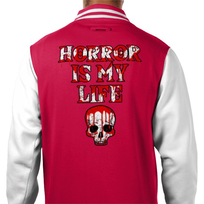 Horror Is My Life Varsity Jacket