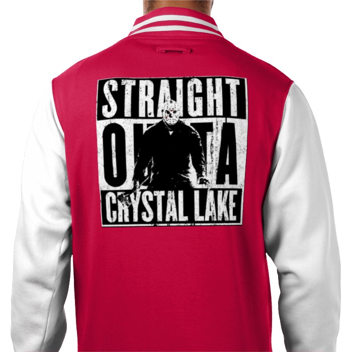 Friday 13th - Straight Outa Crystal Lake Varsity Jacket