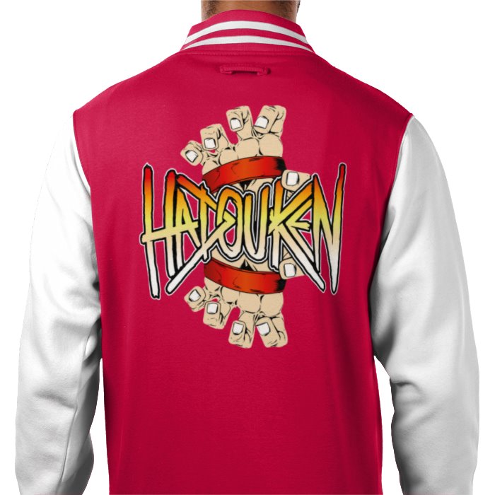 Street Fighter - Hadouken Varsity Jacket
