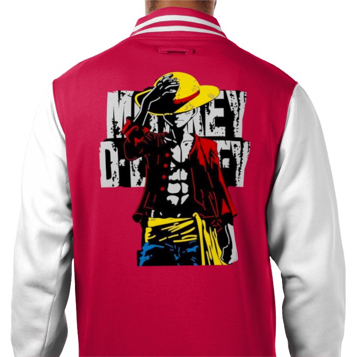 One Piece - Luffy Theme Varsity Jacket