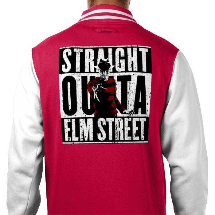 A Nightmare On Elm Street - Straight Outa Elm Street Varsity Jacket