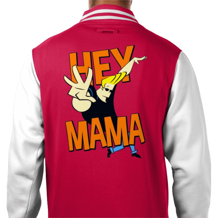 Johnny Bravo - Hey Mamma Varsity Jacket