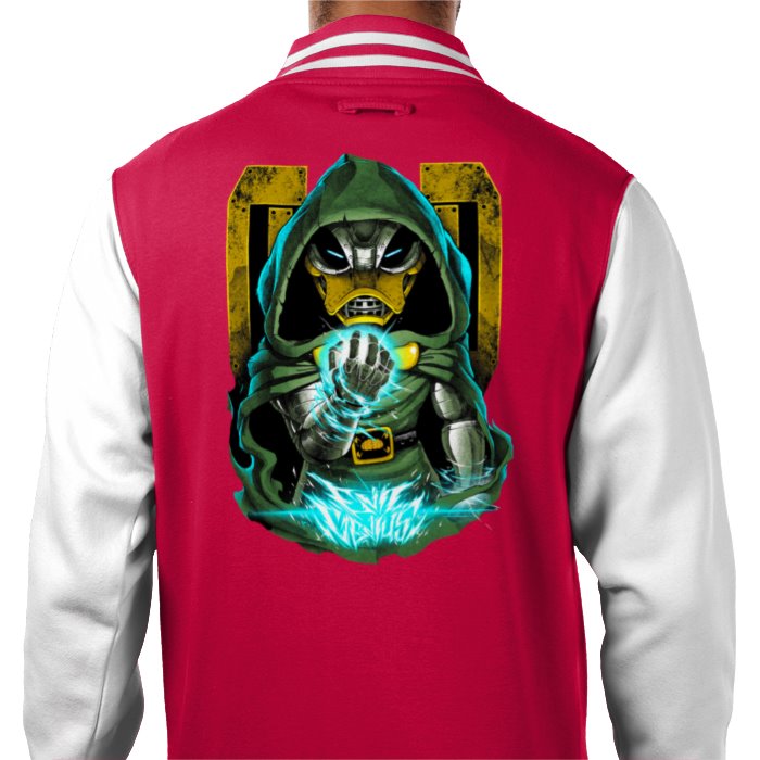 Donald Duck x Fantastic 4 - Donald Doom Varsity Jacket