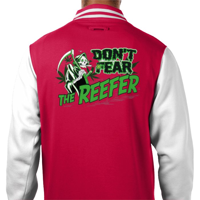 Don't Fear The Reefer Varsity Jacket