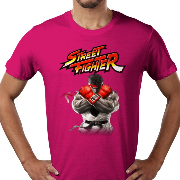 Street Fighter — Ryu Defence Stance T-Shirt