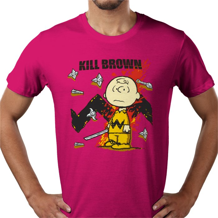 Peanuts x Kill Bill — Kill Brown T-Shirt
