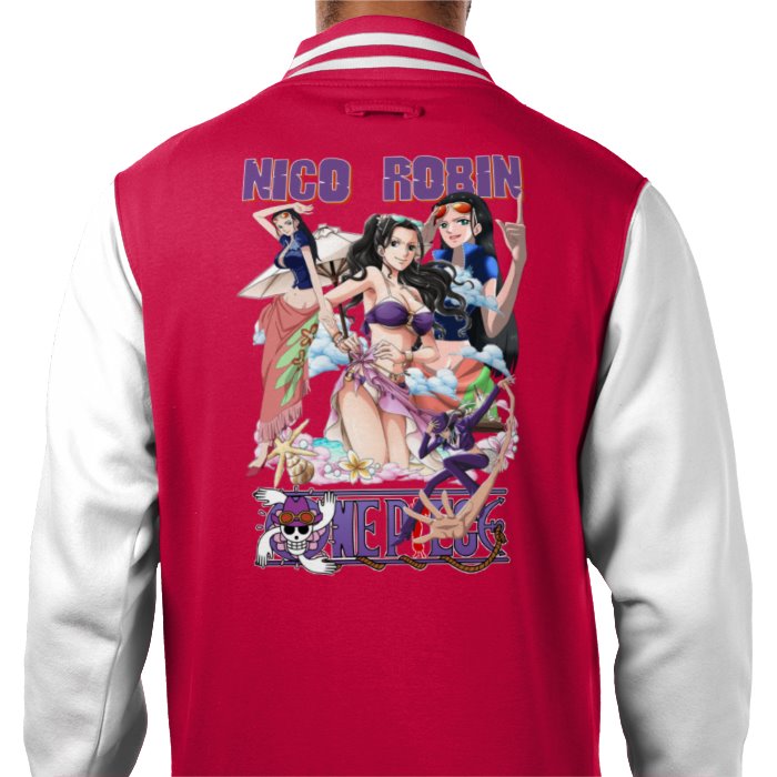 One Piece - Nico Robin Theme 2 Varsity Jacket