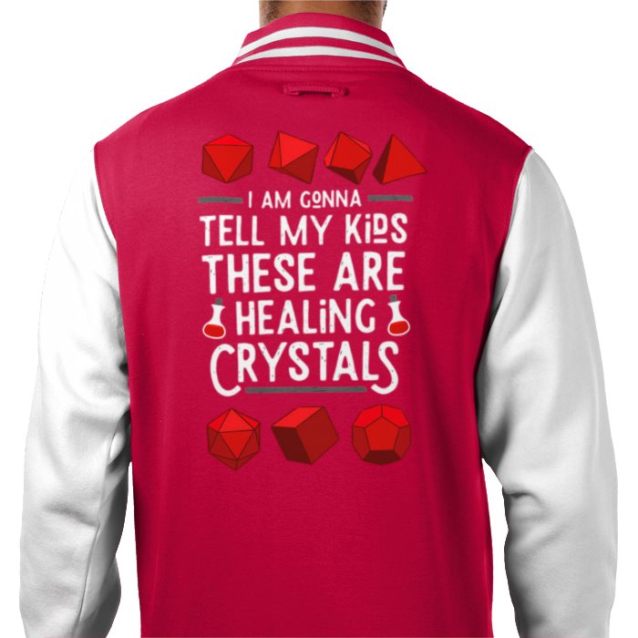 Dungeons & Dragons Healing Crystals Varsity Jacket