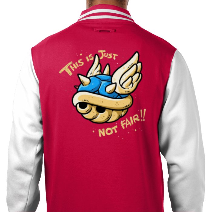 Super Mario Bro's - Blue Shell Varsity Jacket