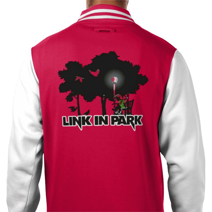 The Legend Of Zelda & Linkin Park - Link In Park Varsity Jacket