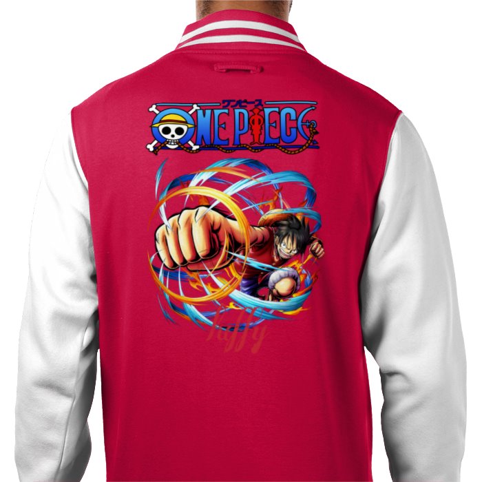 One Piece - Luffy Portrait Varsity Jacket