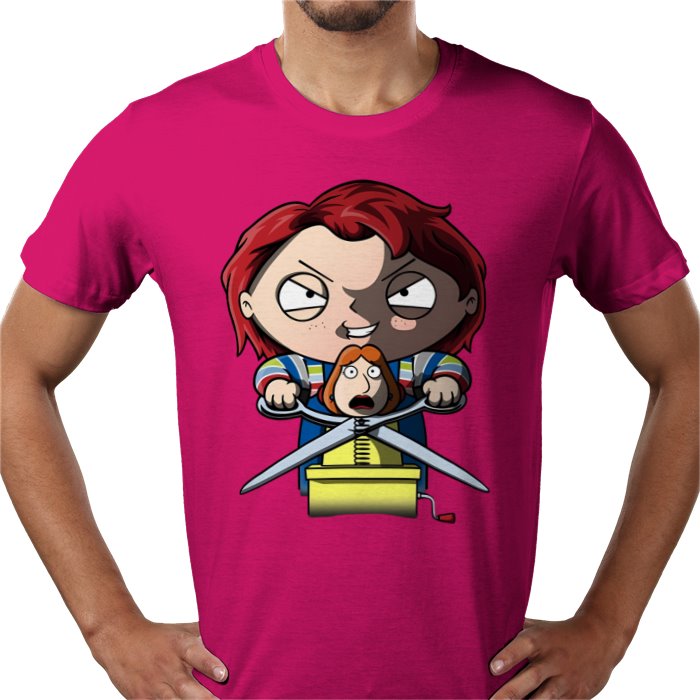Family Guy x Chucky Parody T-Shirt