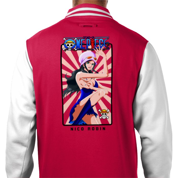 One Piece - Nico Robin Theme 1 Varsity Jacket