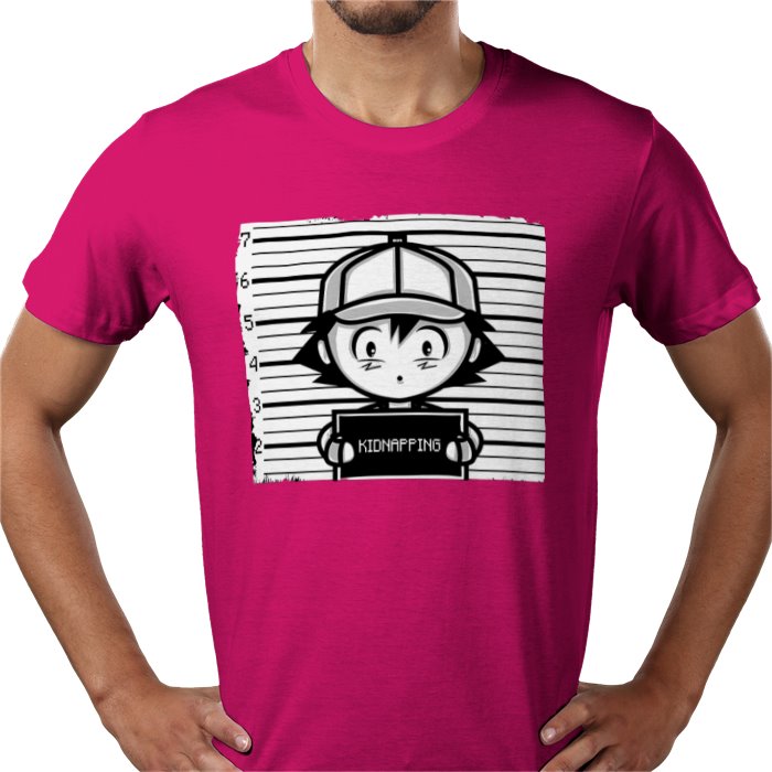 Pokémon — Ash's Mugshot T-Shirt