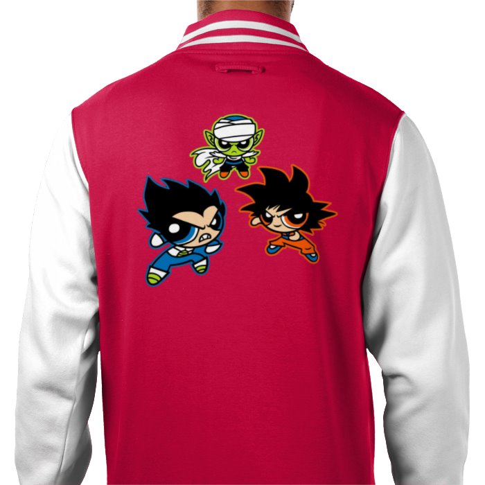 Dragon Ball Z & Powerpuff Girls - Powerpuff Z Varsity Jacket