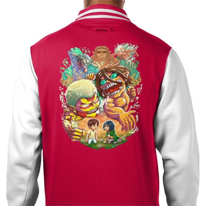 Attack On Titan - Theme 4 Varsity Jacket