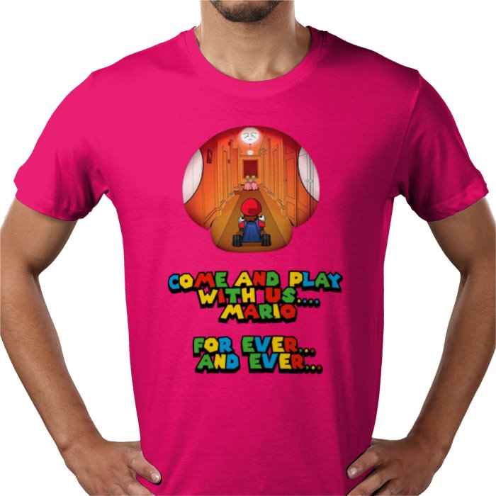 Super Mario x The Shining - Come Play With Us T-shirt