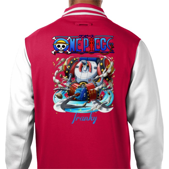 One Piece - Franky Theme 3 Varsity Jacket