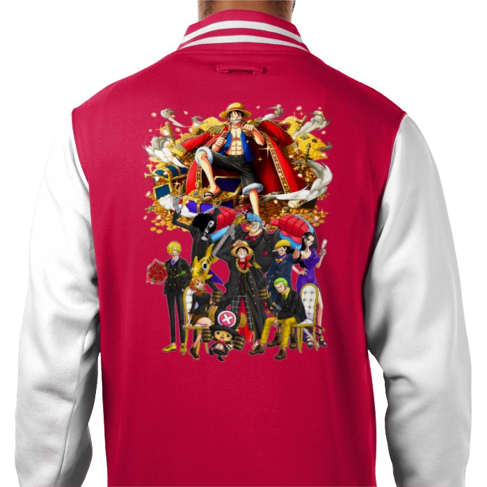 One Piece - Collage 3 Varsity Jacket