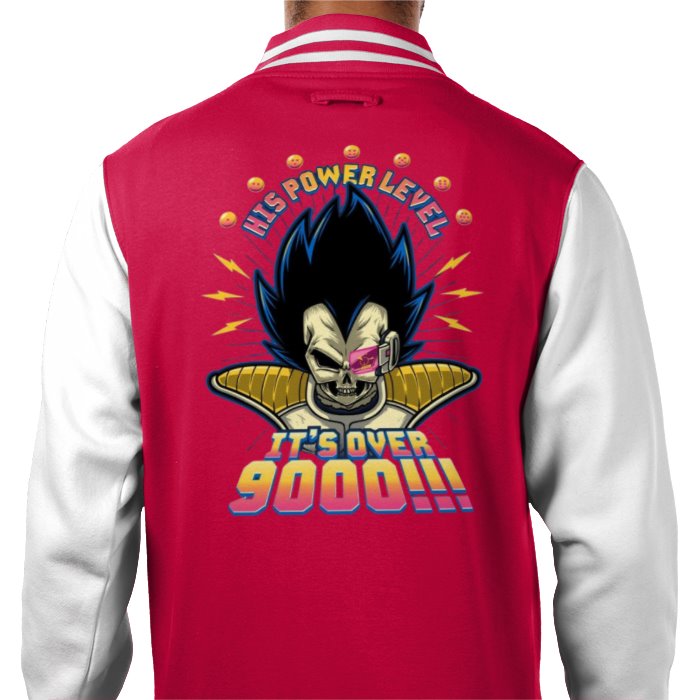 Dragon Ball Z - It's Over 9000! Varsity Jacket