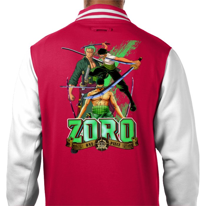 One Piece - Zorro Theme 2 Varsity Jacket