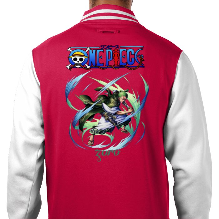 One Piece - Zorro Portrait Varsity Jacket