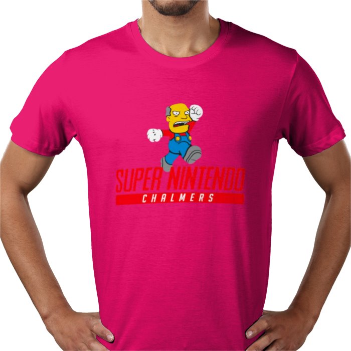 Nintendo x Super Mario Bro's x The Simpsons - Super Nintendo Chalmers T-shirt