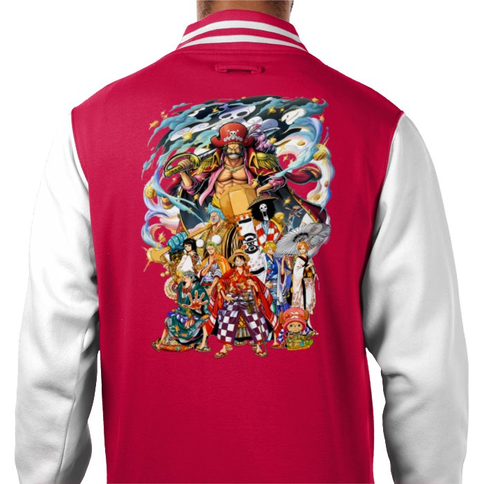 One Piece - Collage 1 Varsity Jacket