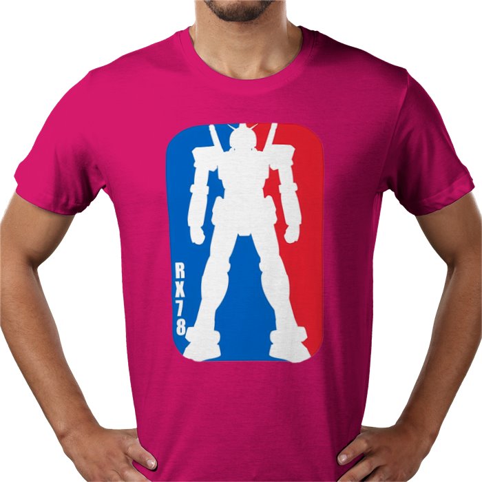 Gundam Wing - RX 78 NBA Style T-Shirt