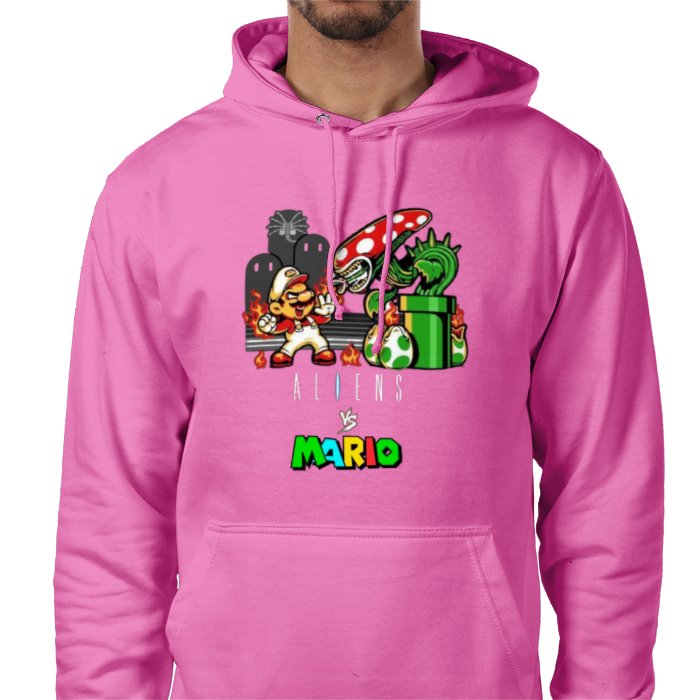 Super Mario x Aliens - Aliens Vs Mario Value Hoodie