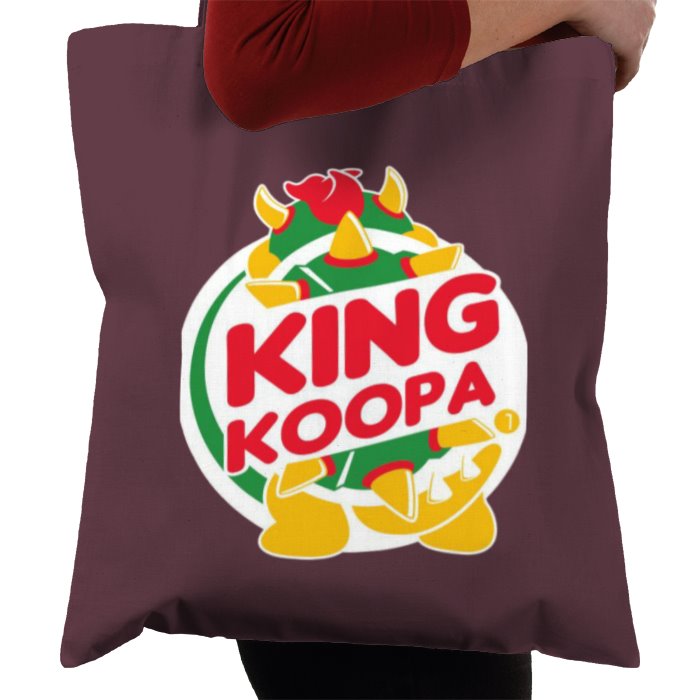 Super Mario Bro's & Burger King - King Koopa Tote Bag