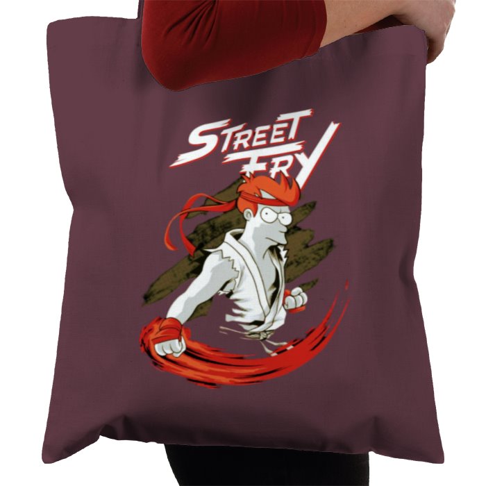 Futurama x Street Fighter - Street Fry Tote Bag