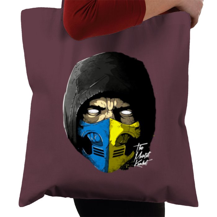 Mortal Kombat - 2 Faces Tote Bag