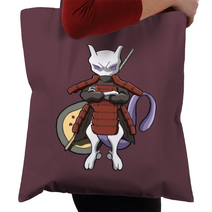 Pokémon & Naruto - Mewto/Madara Tote Bag