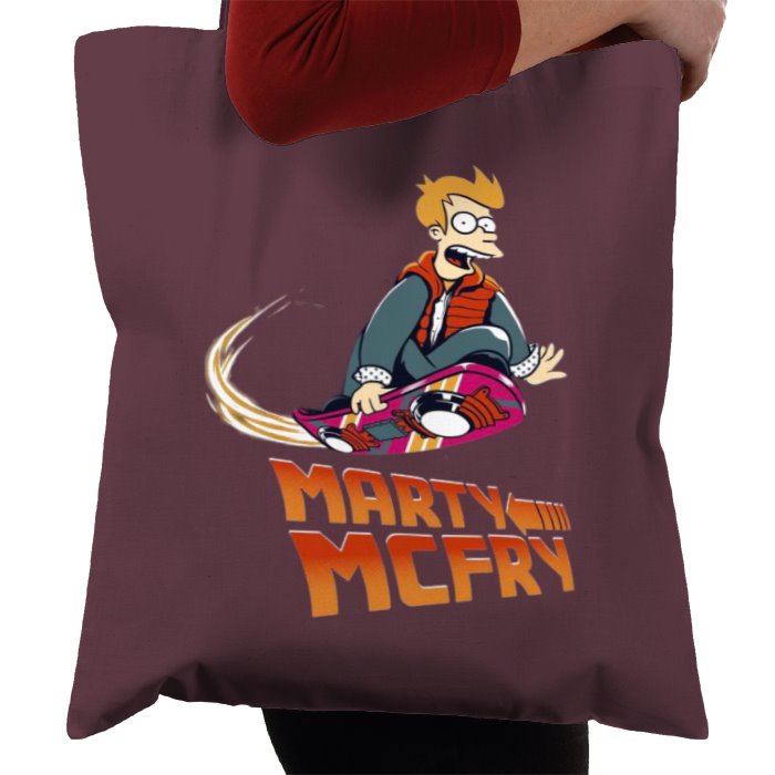 Futurama x Back To The Future - Marty McFry Tote Bag
